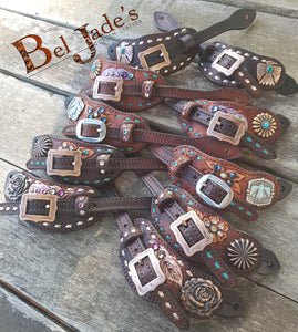 Spur straps, reins