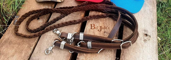 Bel Jade's famous plaited reins